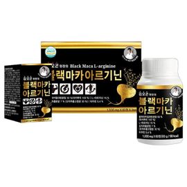 KIMOGON Black Maca and L-Arginine Premium Vitality Supplement 180 Tablets (3-Month Supply) with Taurine _ Made in Korea